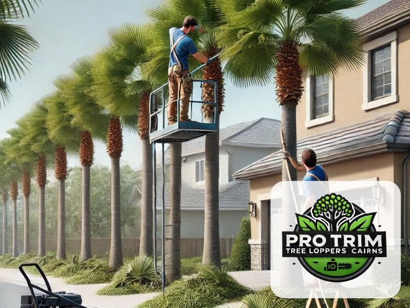 cairns palm maintenance tree qld