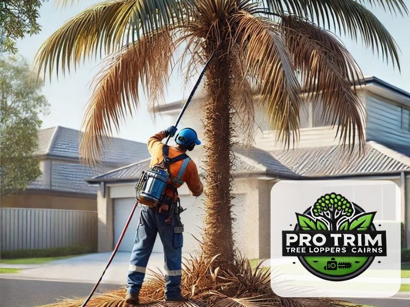 maintenance palm cairns tree qld